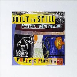 Cover Built To Spill Tour Live 2021 Poster