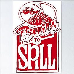 Built to Spill - Vintage Volcano Poster