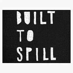 White Logo Built To Spill Keep It Like A Secret Tour Live 2021 Jigsaw Puzzle
