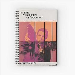 Bullitt Movie Notebook