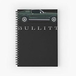 Mustang Bullitt Essential T-Shirt Notebook