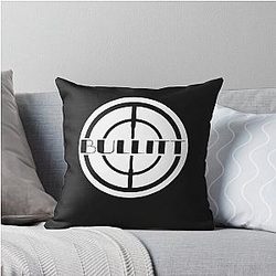 Best Selling Mustang Bullitt Logo Throw Cushion