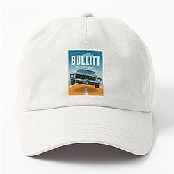 Bullitt Alternative Movie Poster Dad Hat