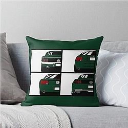 Bullitt Time Throw Pillow
