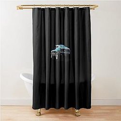 Bullitt Alternative Movie Poster Shower Curtain