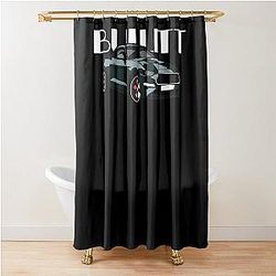 Bullitt Mustang Classic T-Shirt Shower Curtain