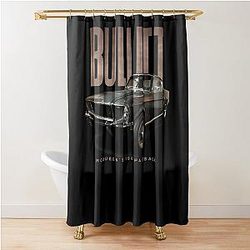 McQueen's 1968 Ford Mustang Fastback Bullitt Shower Curtain