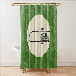The Art Movie Posters Bullitt Shower Curtain