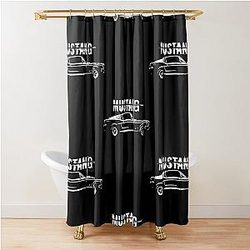 Bullitt Mustang Shower Curtain