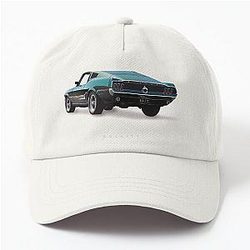Bullitt Alternative Movie Poster Dad Hat