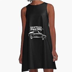 Bullitt Mustang A-Line Dress
