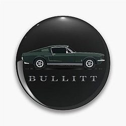 Mustang Bullitt Pin
