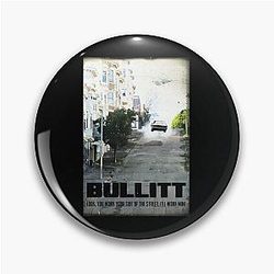 Bullitt movie Pin