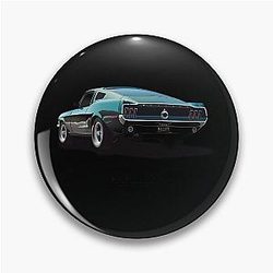 Bullitt Alternative Movie Poster Pin