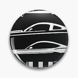 1968 Ford Mustang Bullitt Evolution (1) Pin