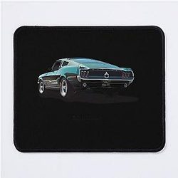 Bullitt Alternative Movie Poster Mouse Pad