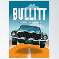 Bullitt - Alternative Movie Poster