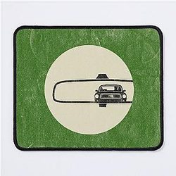 The Art Movie Posters Bullitt Mouse Pad