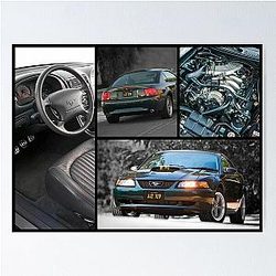 Mustang Bullitt 2001 Poster