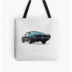 Bullitt Alternative Movie Poster Tote Bag
