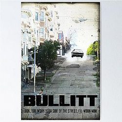 Bullitt movie poster