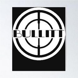Best-selling Mustang Bullitt Logo Poster