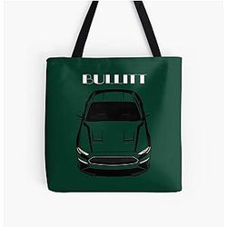 Mustang Bullitt 2018 2019 2020 Multi Color All Over Print Tote Bag