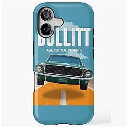 Bullitt Alternative Movie Poster iPhone Case