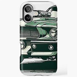 Ford Mustang Bullitt Classic iPhone Tough Case