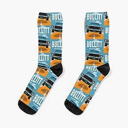 Bullitt Alternative Movie Poster Socks