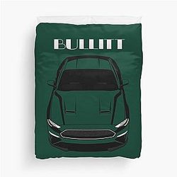 Mustang Bullitt Multi Color Duvet Cover