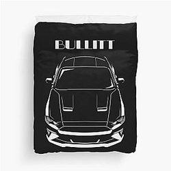 Ford Mustang Bullitt Duvet Cover