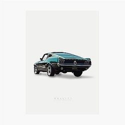 Bullitt - Movie Poster Photographic Print