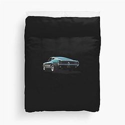 Bullitt Movie Poster Duvet Cover
