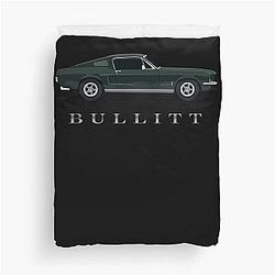 Mustang Bullitt T-Shirt Duvet Cover