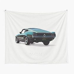 Bullitt - Movie Poster Tapestry