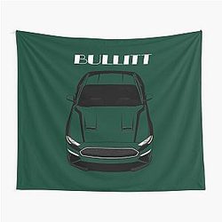 Mustang Bullitt Multi Color Tapestry