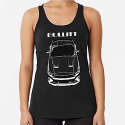 Ford Mustang Bullitt Racerback Tank Top