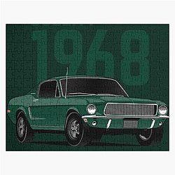 Mustang Bullitt Jigsaw Puzzle