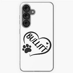 Bullitt phone case in heart with paw, great gift for dog or cat owner