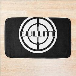 Best-selling Mustang Bullit Logo Bath Mat