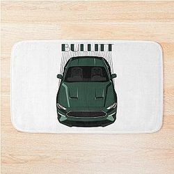 Mustang Bullitt 2019 Green Bath Mat