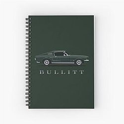 Mustang Bullitt Notebook