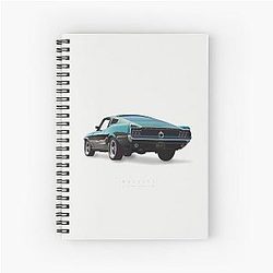 Bullitt - Alternative Movie Poster Notebook