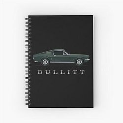 Mustang Bullitt Notebook