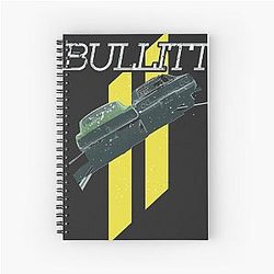 Bullitt Essential T-Shirt Notebook