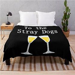 To the Stray Dog Throw Blanket