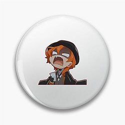 Chuuya Nakahara Going Crazy Bungo Stray Dogs Pin