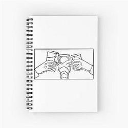 To the Stray Dogs Spiral Notebook