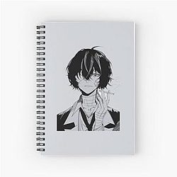 Dazai Osamu Bungo Stray Dogs Anime Spiral Notebook